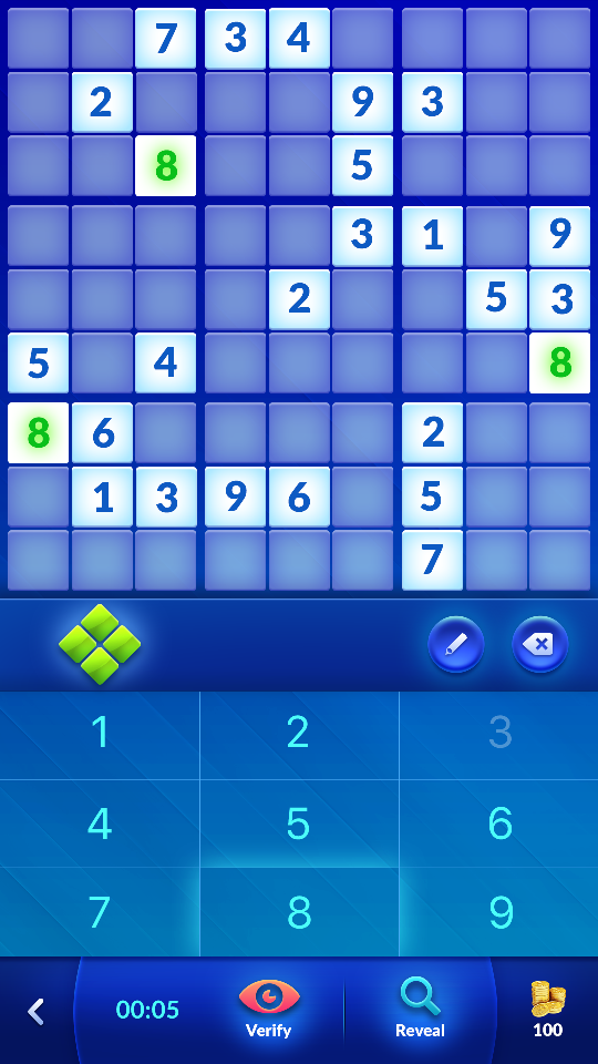 screen Sudoku